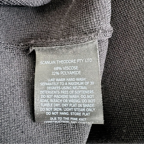 Scanlan Theodore Crepe Knit Turban Twist Gown - Picture 8 of 13